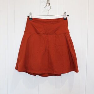 Calia by Carrie Underwood Tennis Athletic Skort Rust Orange | Xsmall